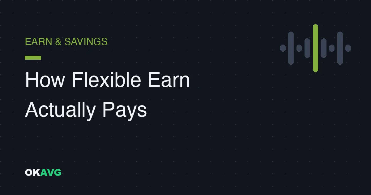 OKX Flexible Earn Explained: How 'Simple Earn' Actually Pays You