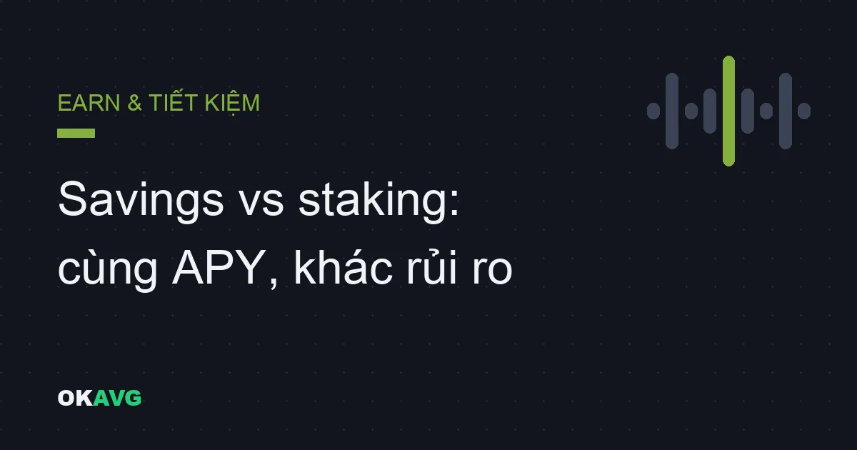 Simple Earn, Staking và Dual Investment trên OKX: sản phẩm nào làm gì
